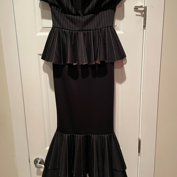 ASOS Strapless Peplum Mermaid Midi Dress (6) - Picture 11 of 11